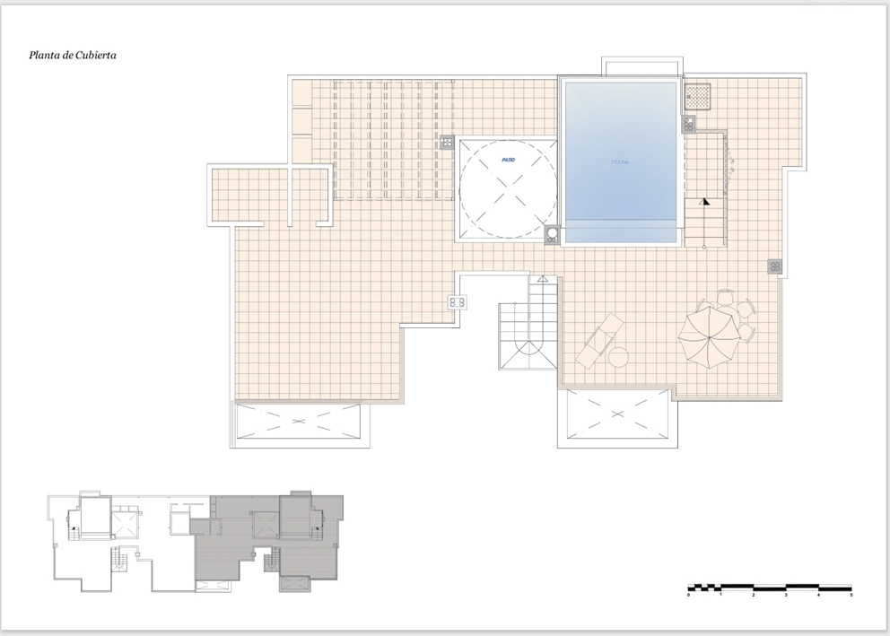 Plano del piso 6