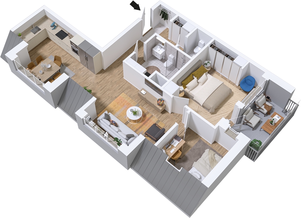 3 rok 72 kvm lgh 1203, 2203, 3203, 4203