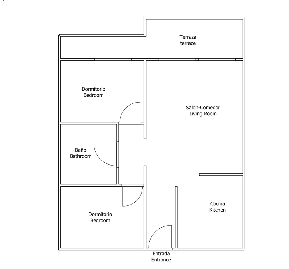 Plano del piso 1