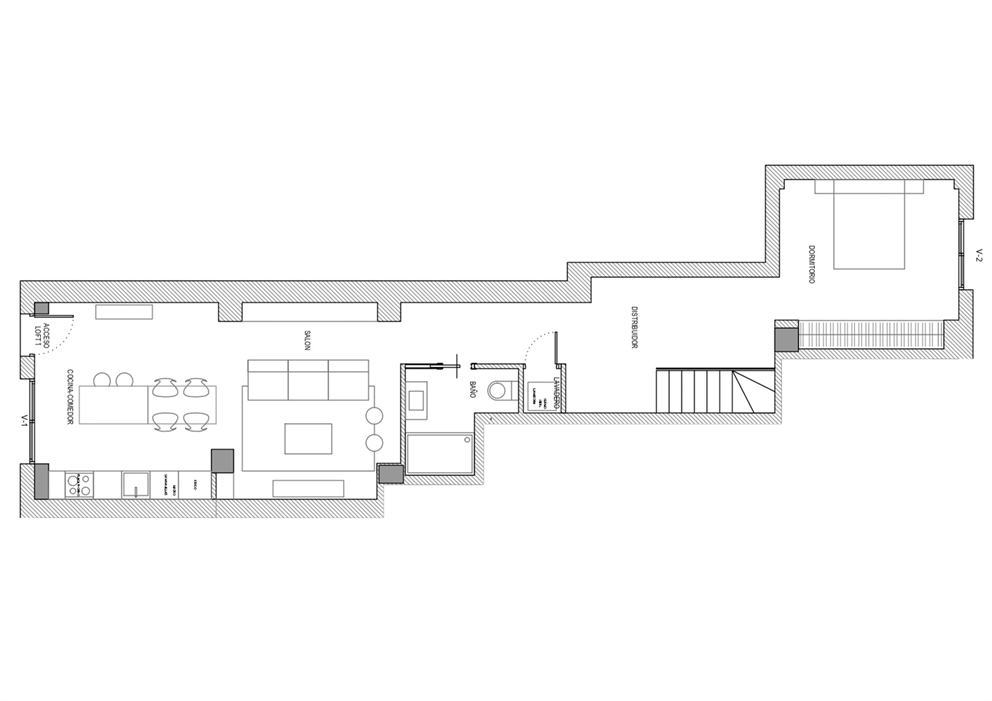 Plano del piso 1