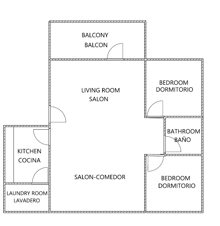 Plano del piso 1