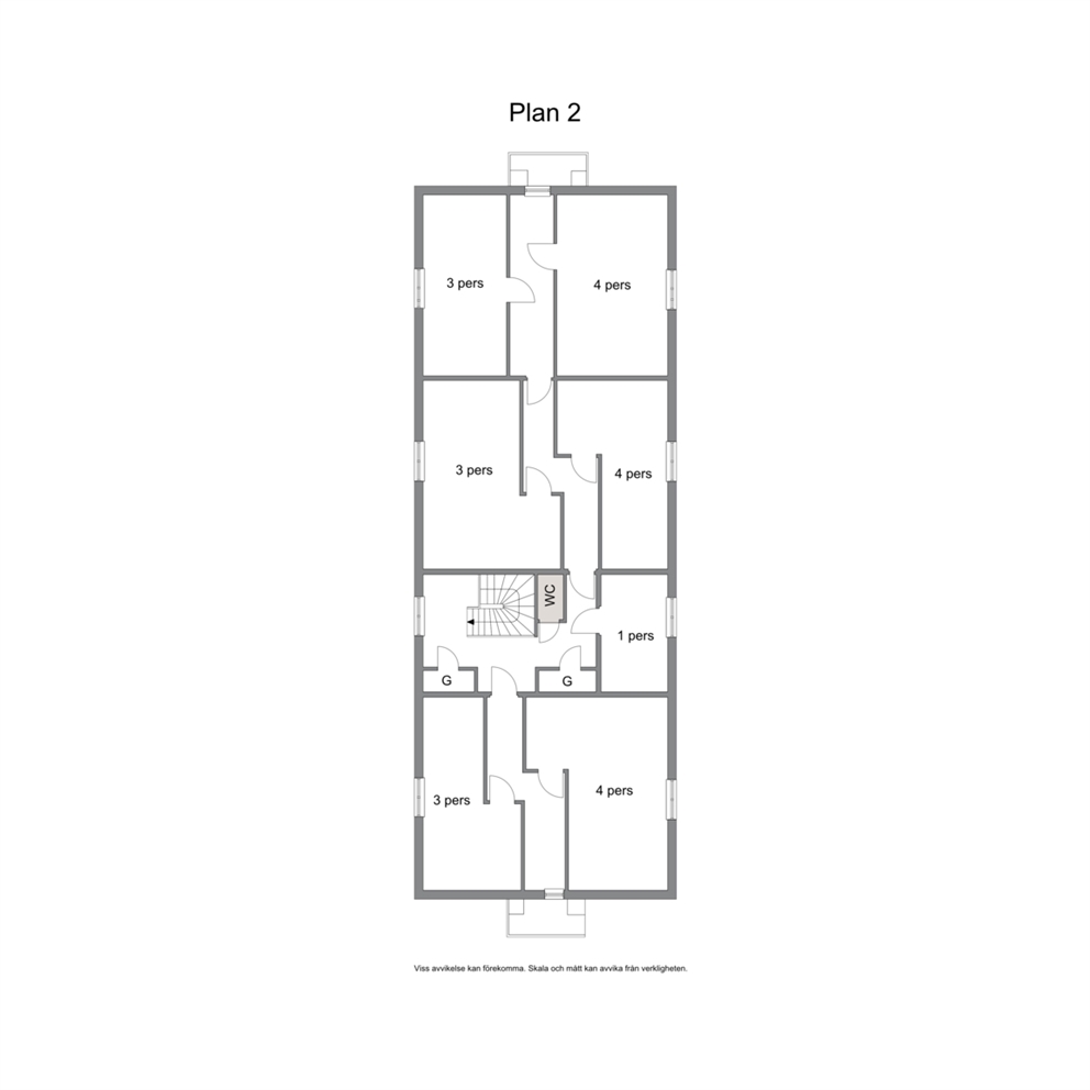 Landgården - övervåning