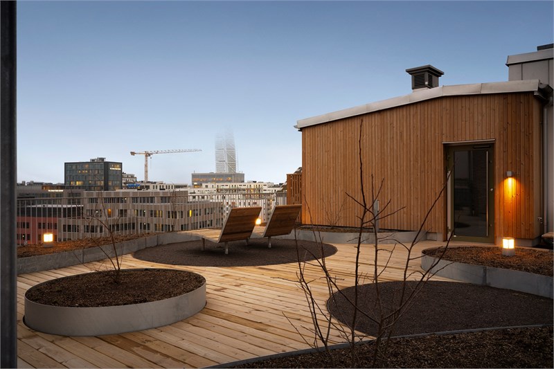 Föreningens gemensamma terrass