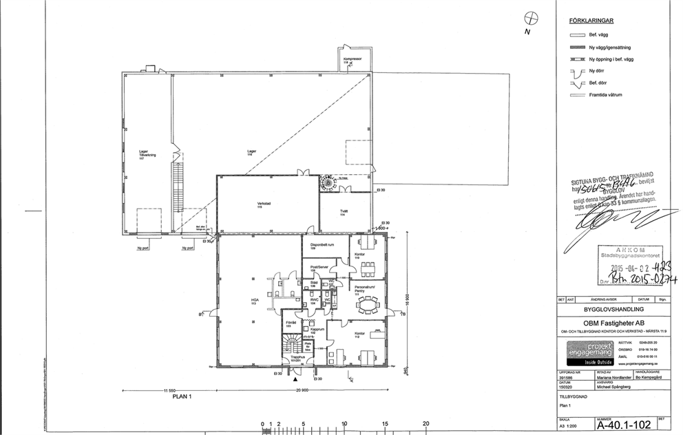 Planritning 1