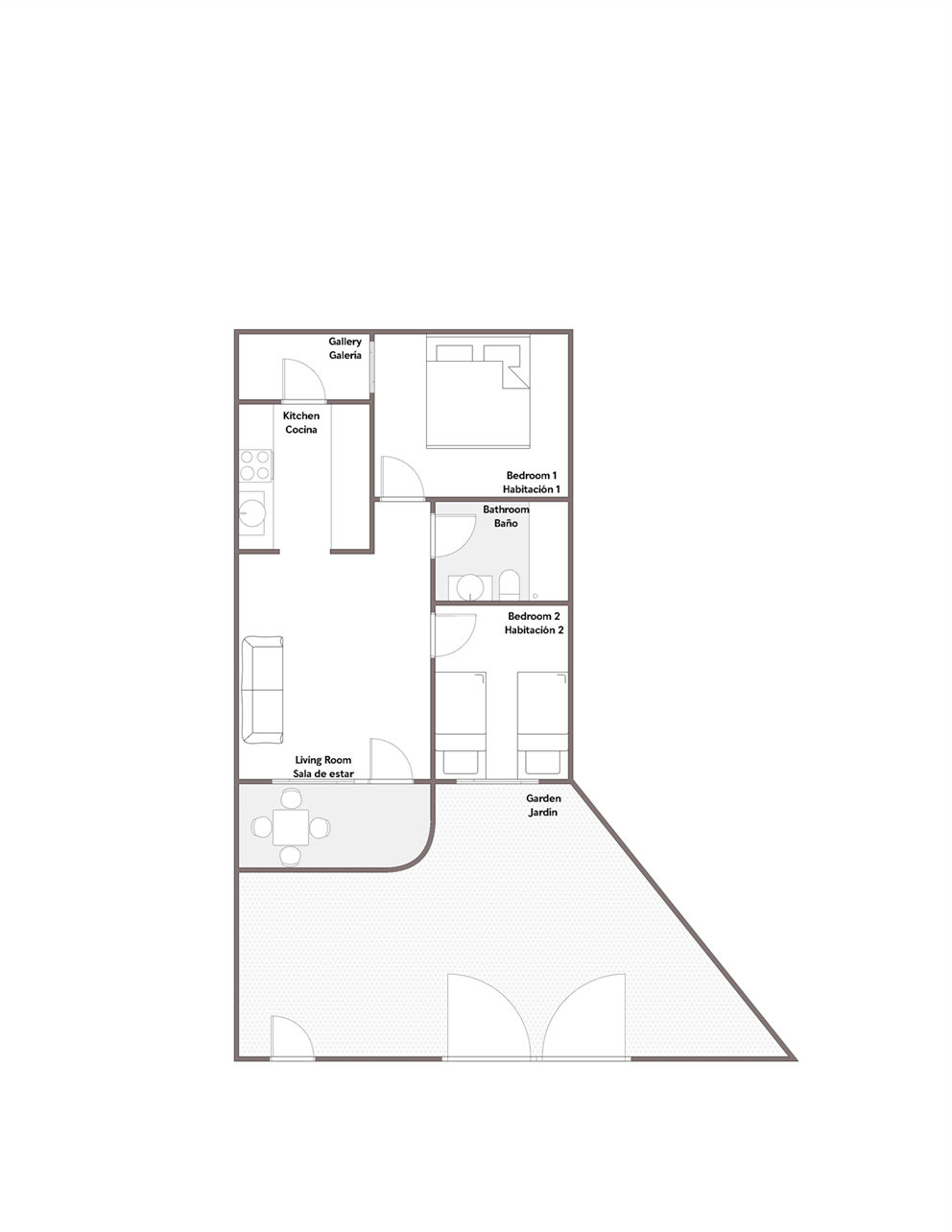 Plano del piso 1