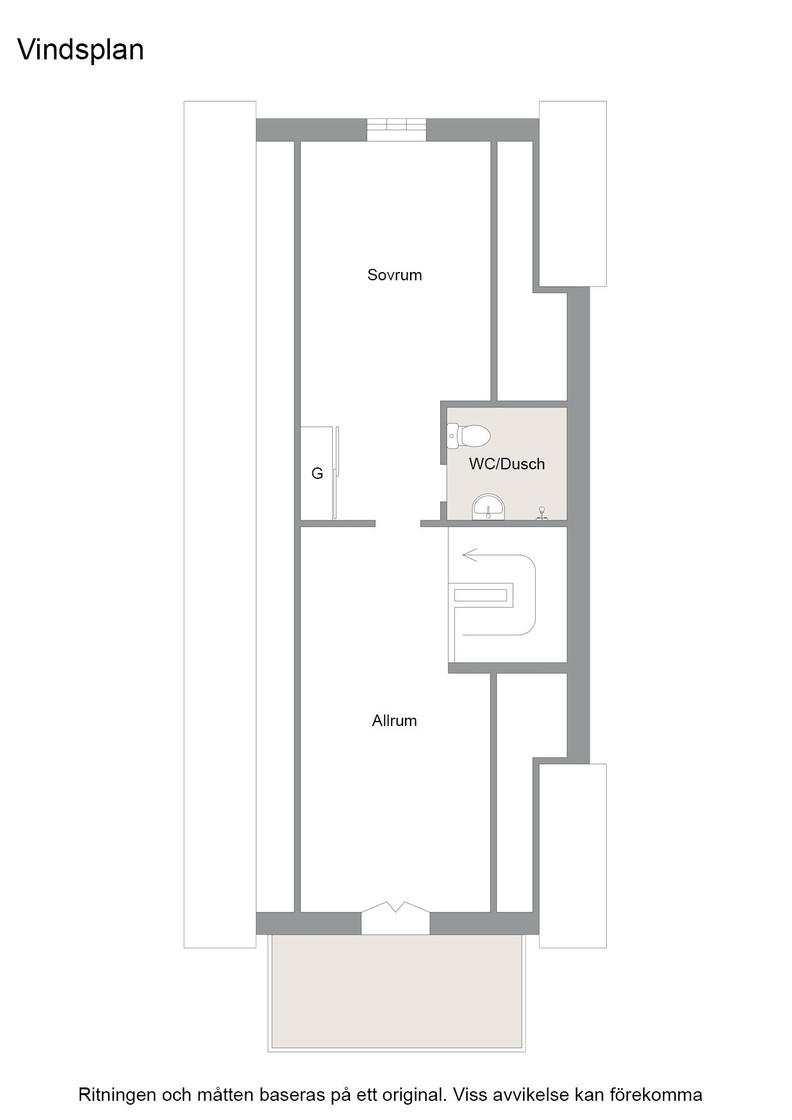 Vindsplan gavelradhus