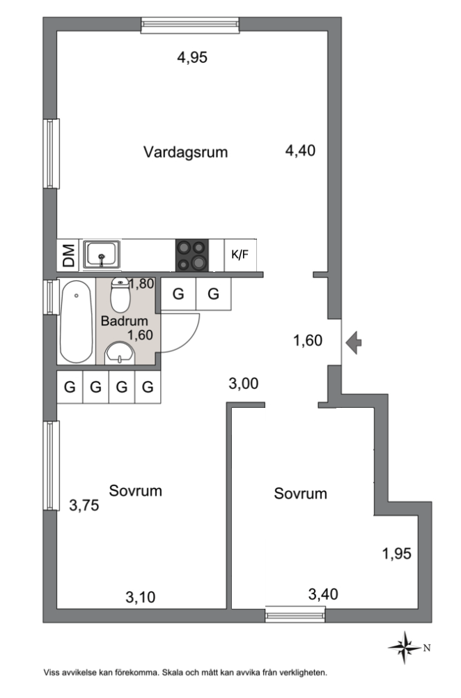 Alternativ planlösning