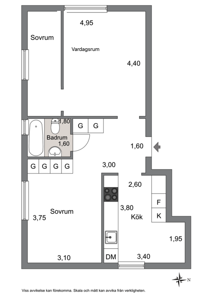Alternativ planlösning