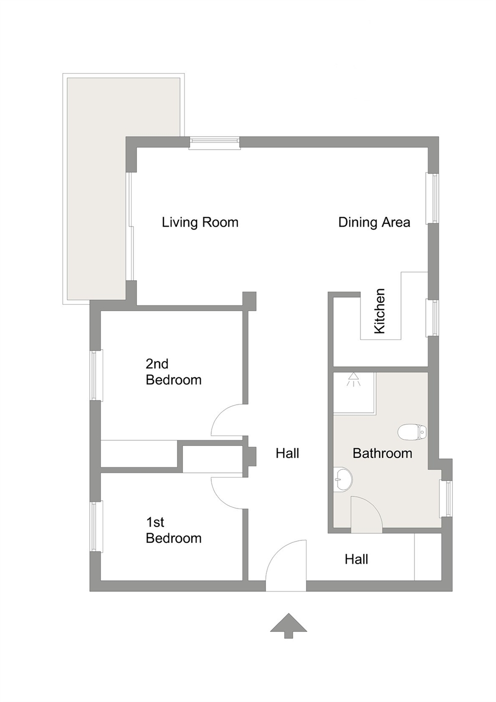 Plano del piso 1