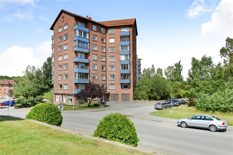 Stjärnhuset - bostadens balkongsida