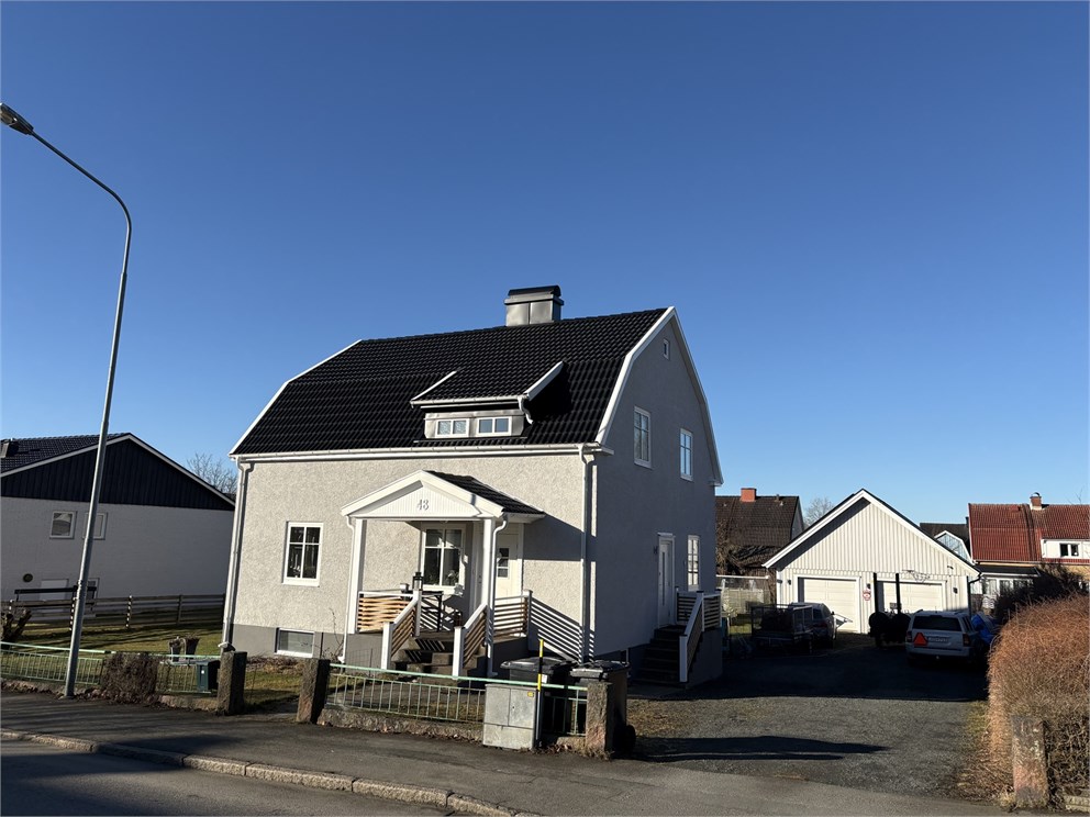 Välkommen till Ingsbergsgatan,nytt tak & ny fasad!