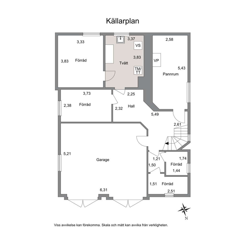 Källarplan