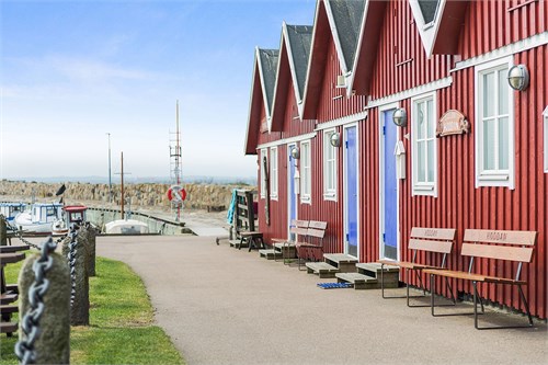 Gamla Lerbergets charmiga hamn