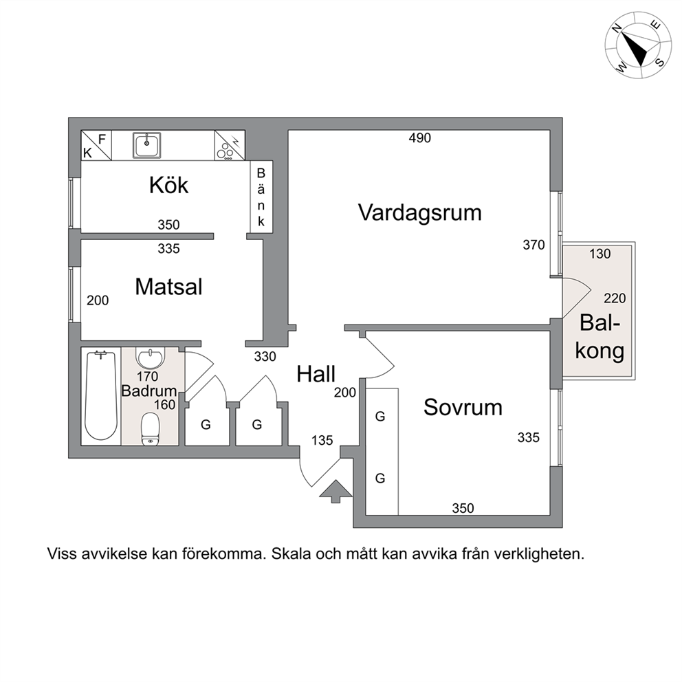 Alternativ planlösning