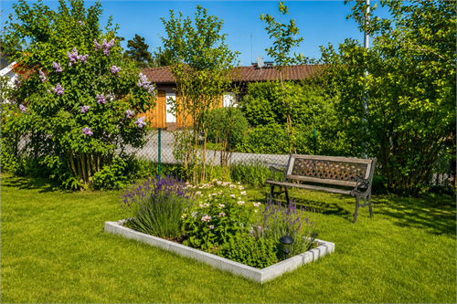 Digitalt genererad sommarbild