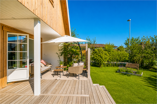 Digitalt genererad sommarbild