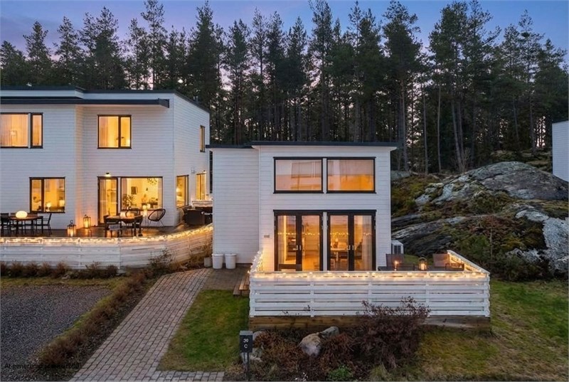 AI-genererad skymningsbild