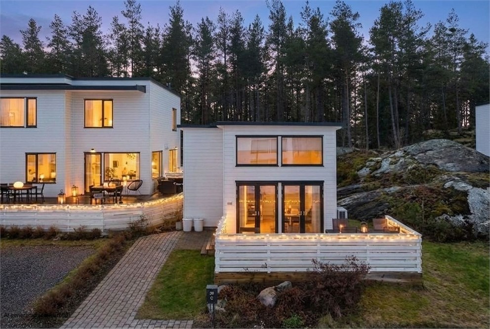 AI-genererad skymningsbild