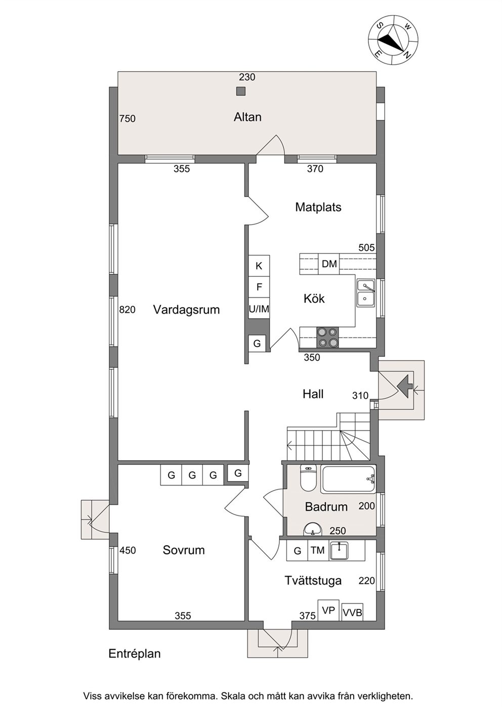 Planlösning Entréplan