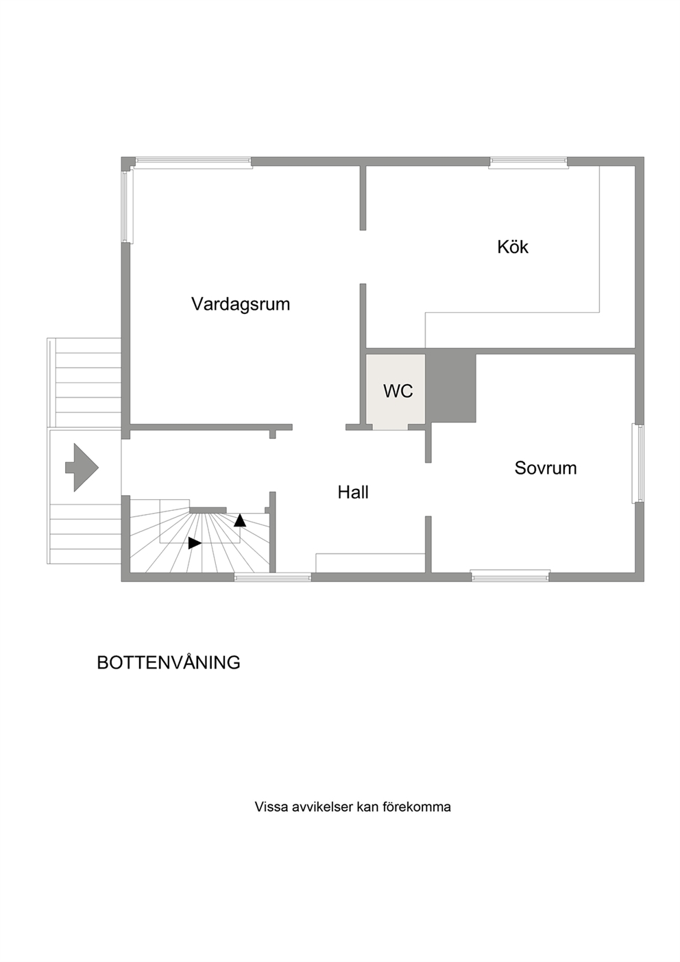 Planritning - entréplan