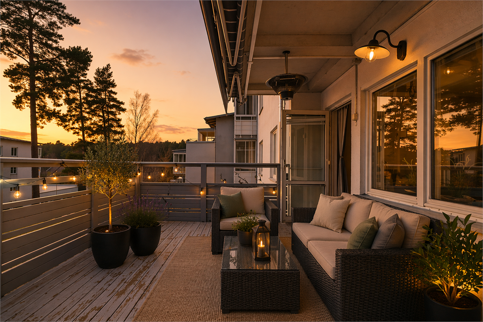 AI genererad skymningsbild