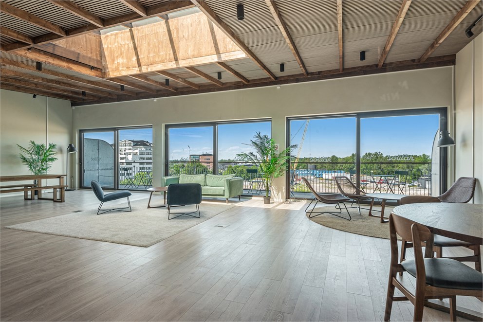 Orangeriet med egen takterrass för brf medlemmar