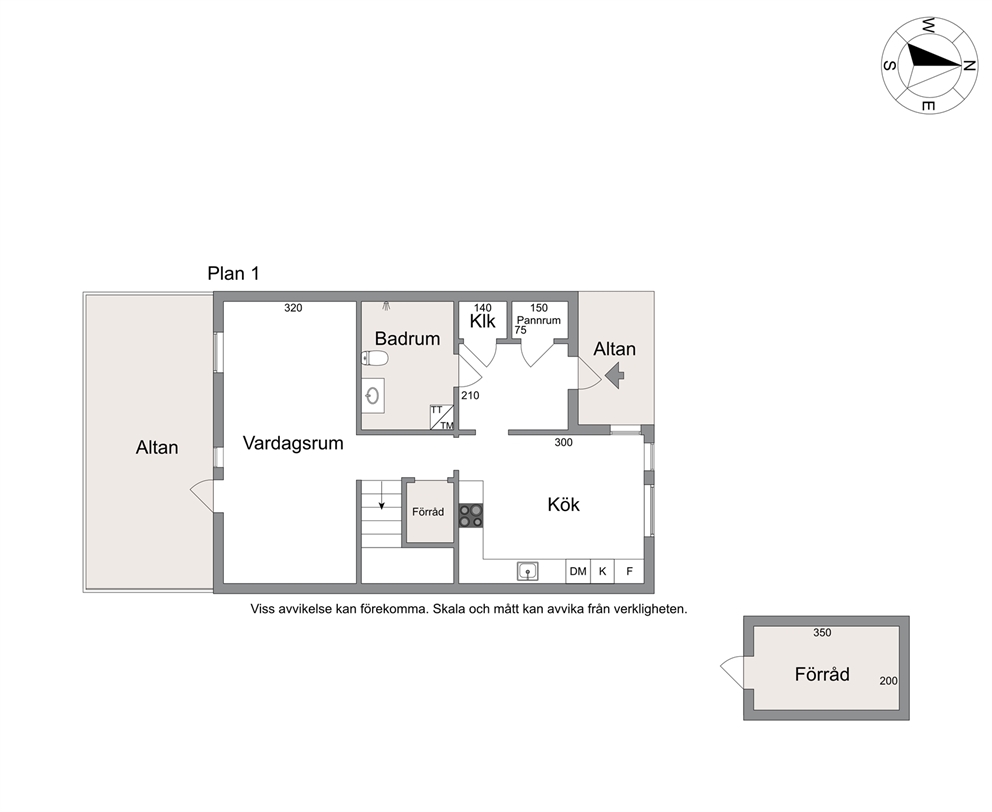 Planritning entréplanet