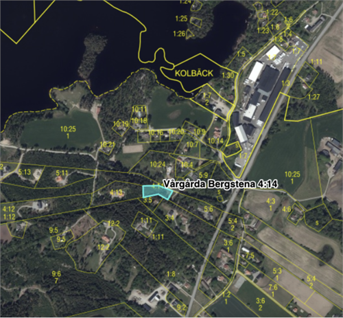 Bergstena (villatomt)