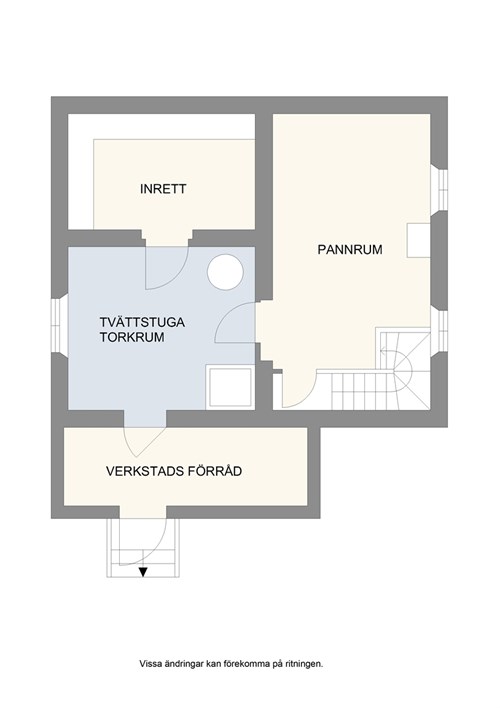 Planritning källarplan