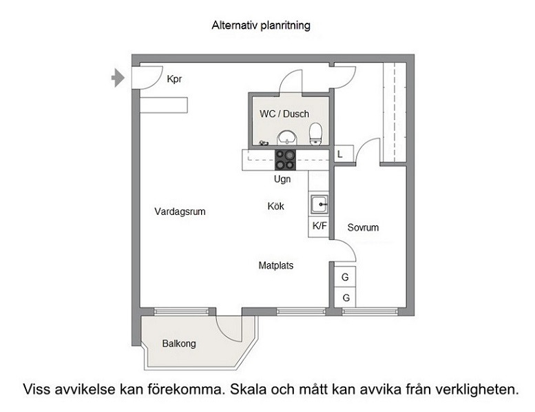 Planritning 1