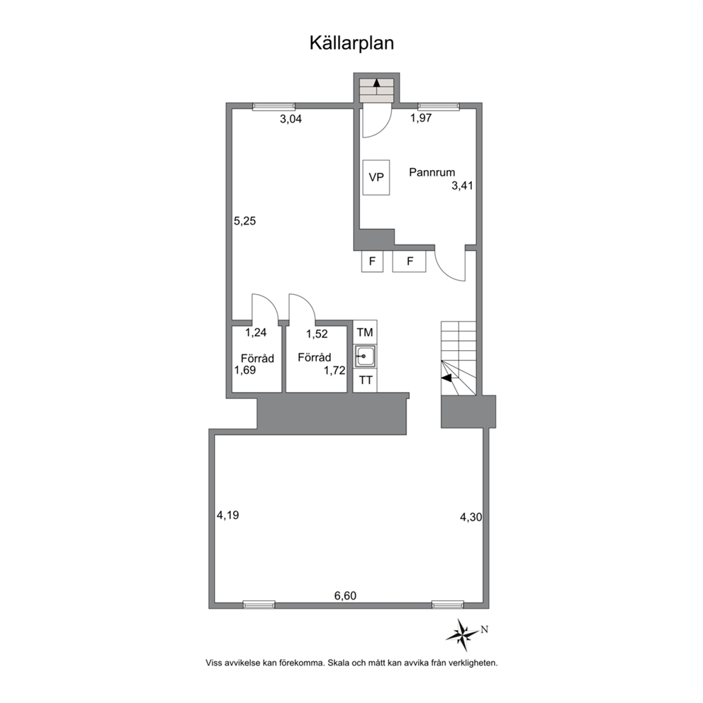 Planritning - Källarplan