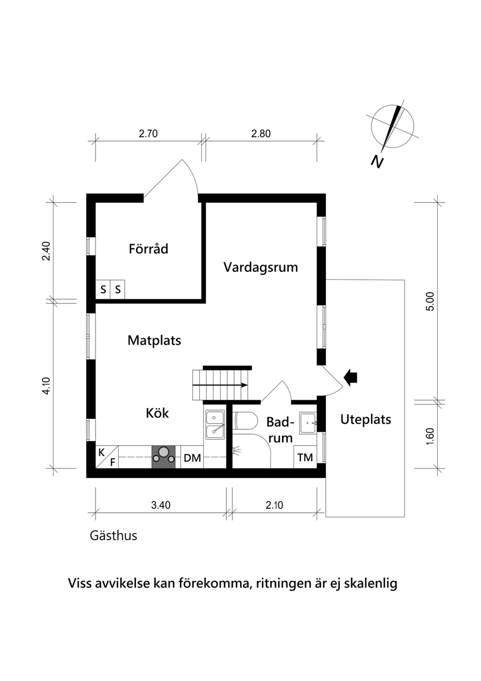 Gästhus Entréplan