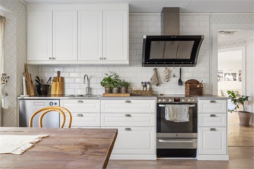 Lantligt kök, fläkt från Fjäråskupan 