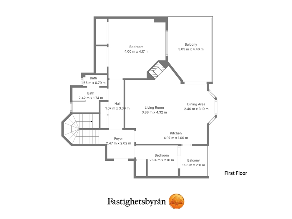 Plano del piso 1