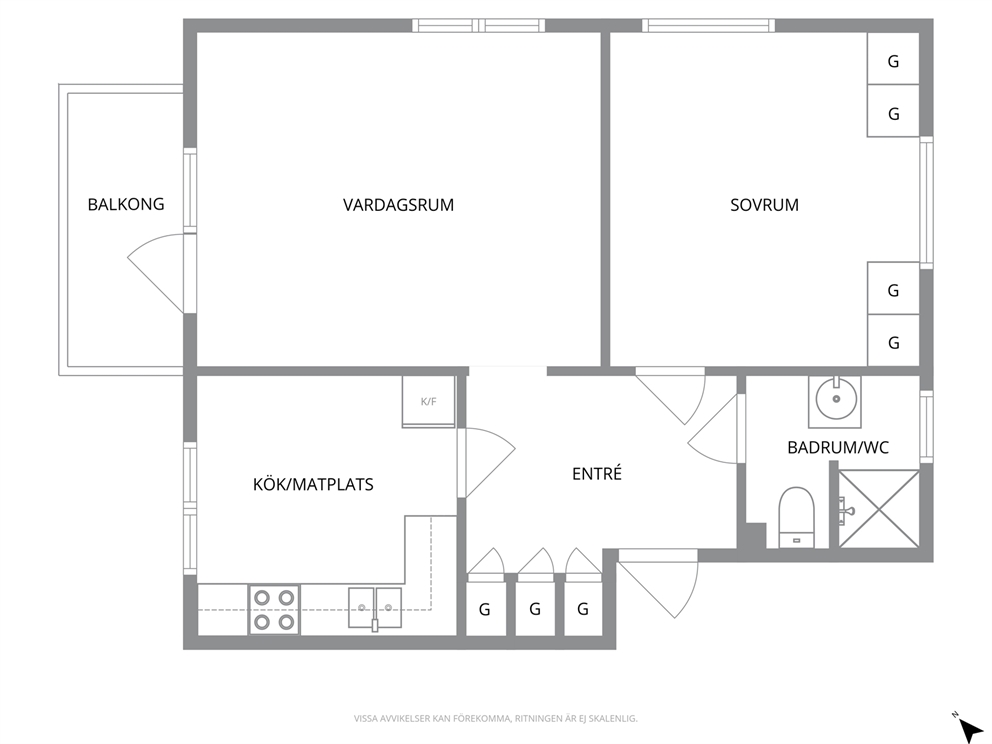 Lgh 1002, ungefärlig planlösning