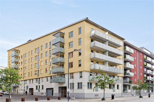 Fasad Slåttervallsgatan 9