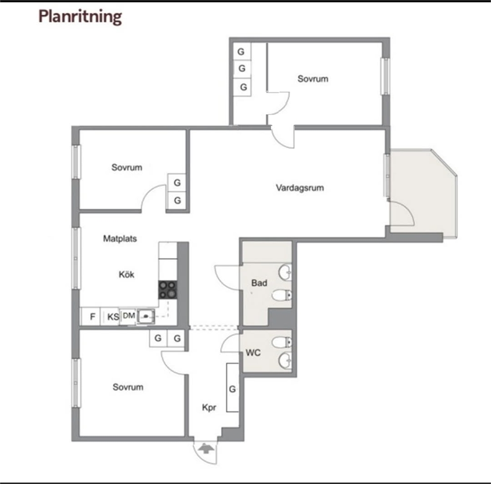 Planritning 1