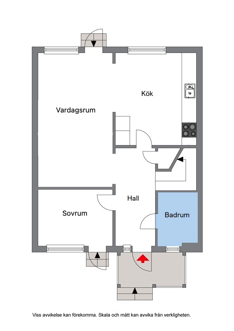 Alternativ planlösning 