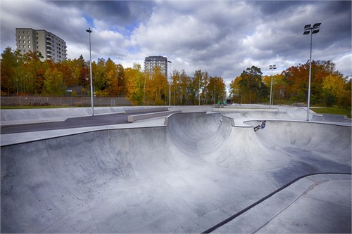 Skatepark i Högdalen