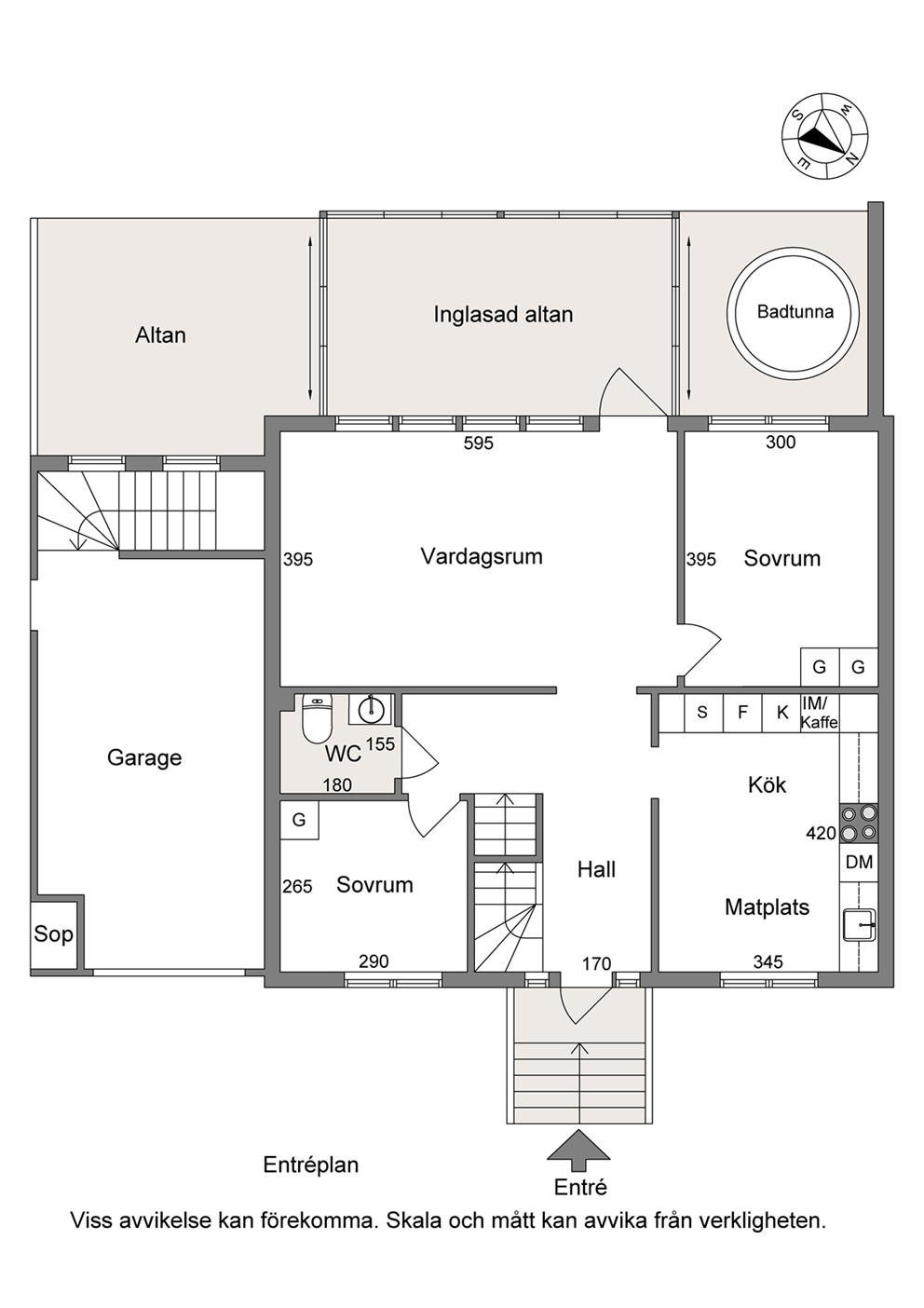 Planlösning Entréplan