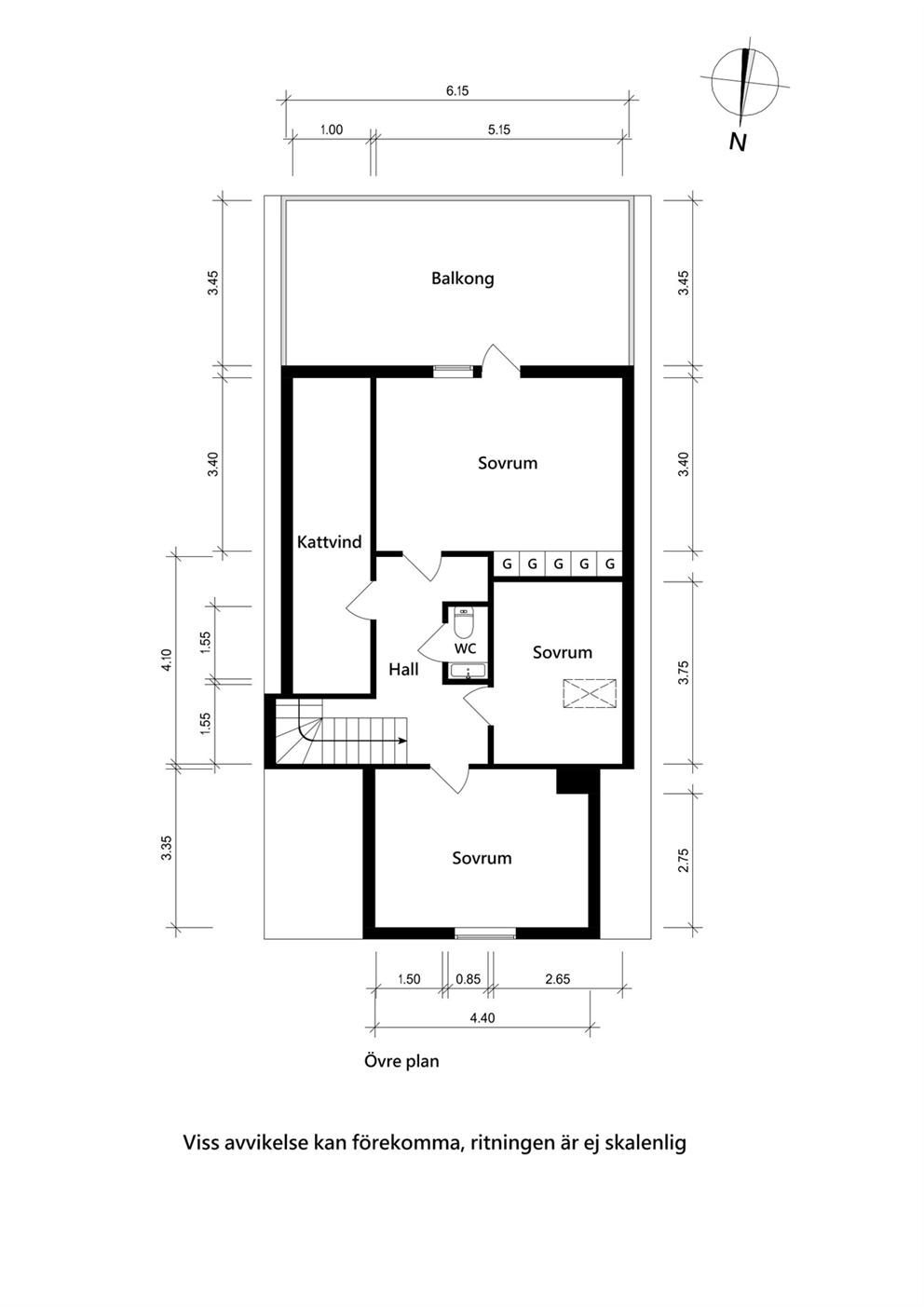 Övre plan