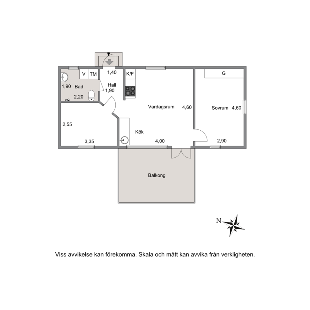 Planskiss gästhuset 2D
