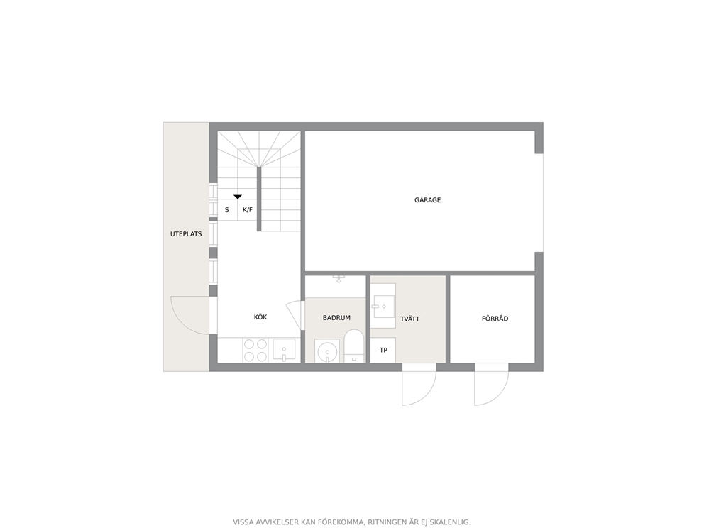 Garage/Lägenhet