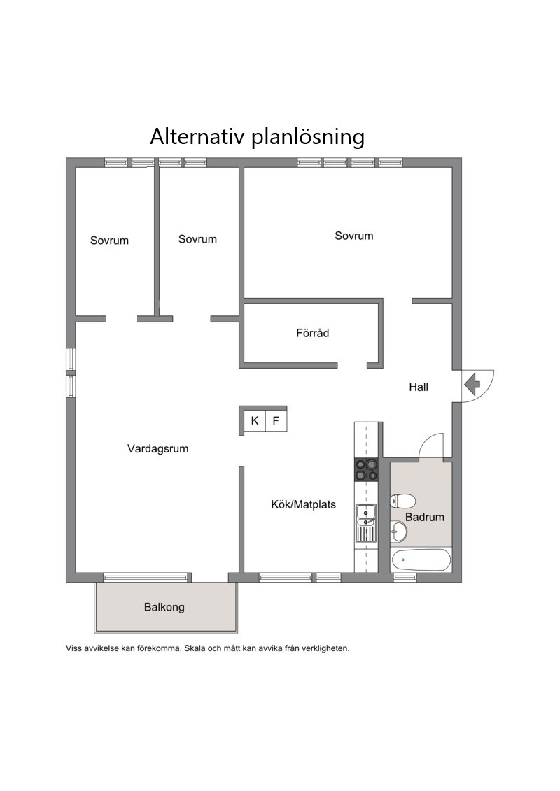 ALTERNATIV PLANLÖSNING