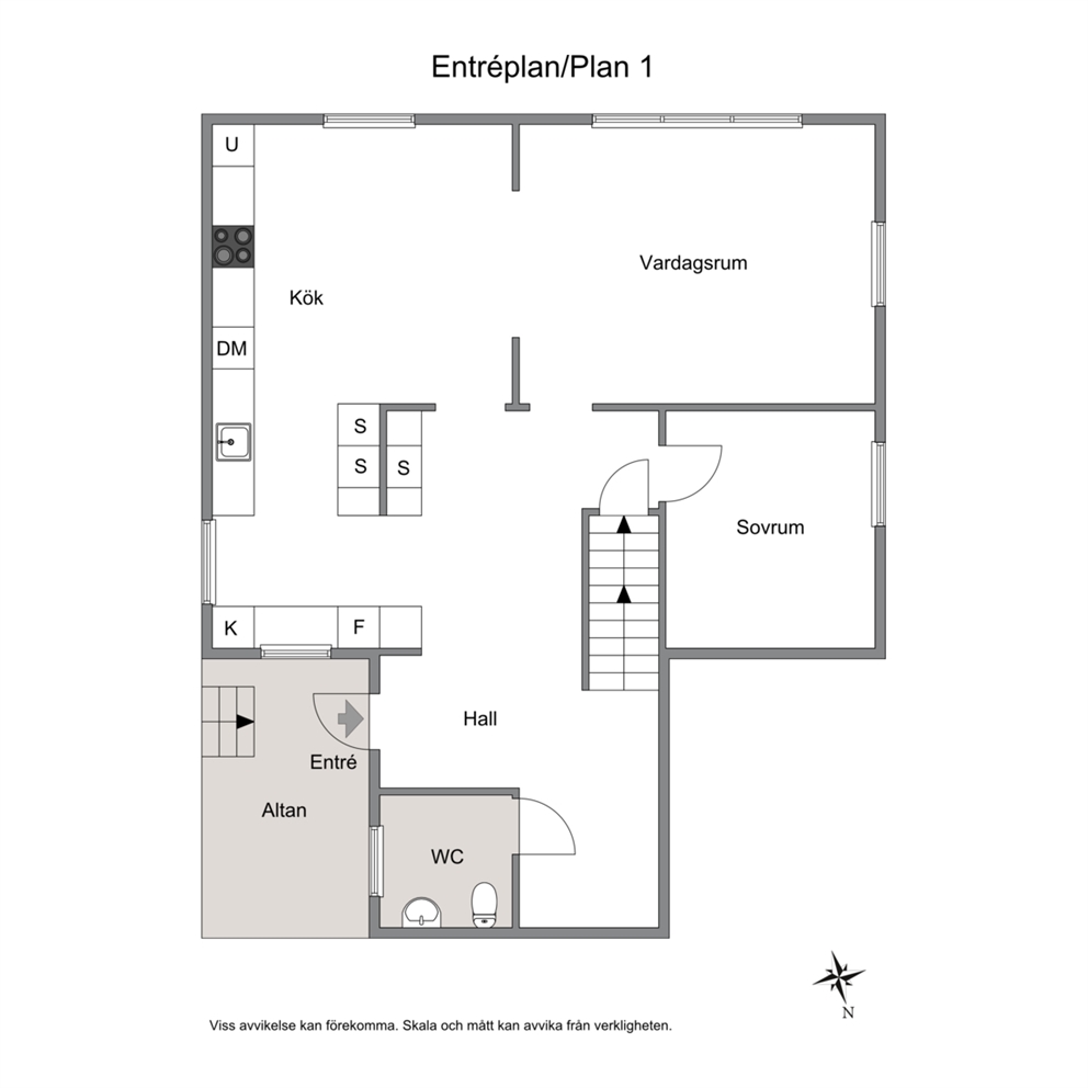 Planritning - Entréplan