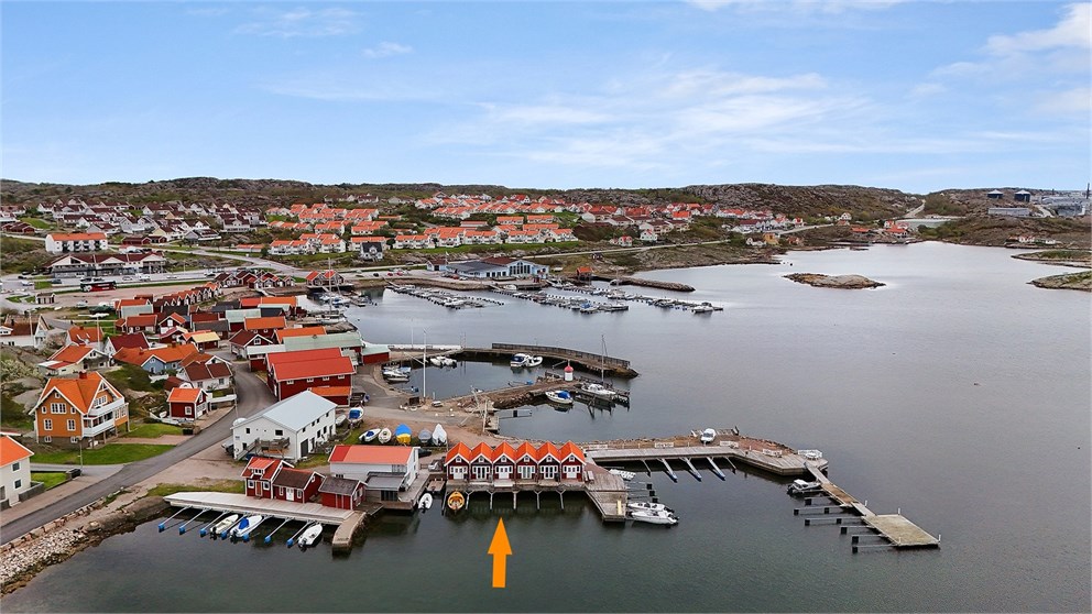 Sjöbod på Västervägen i Väjern