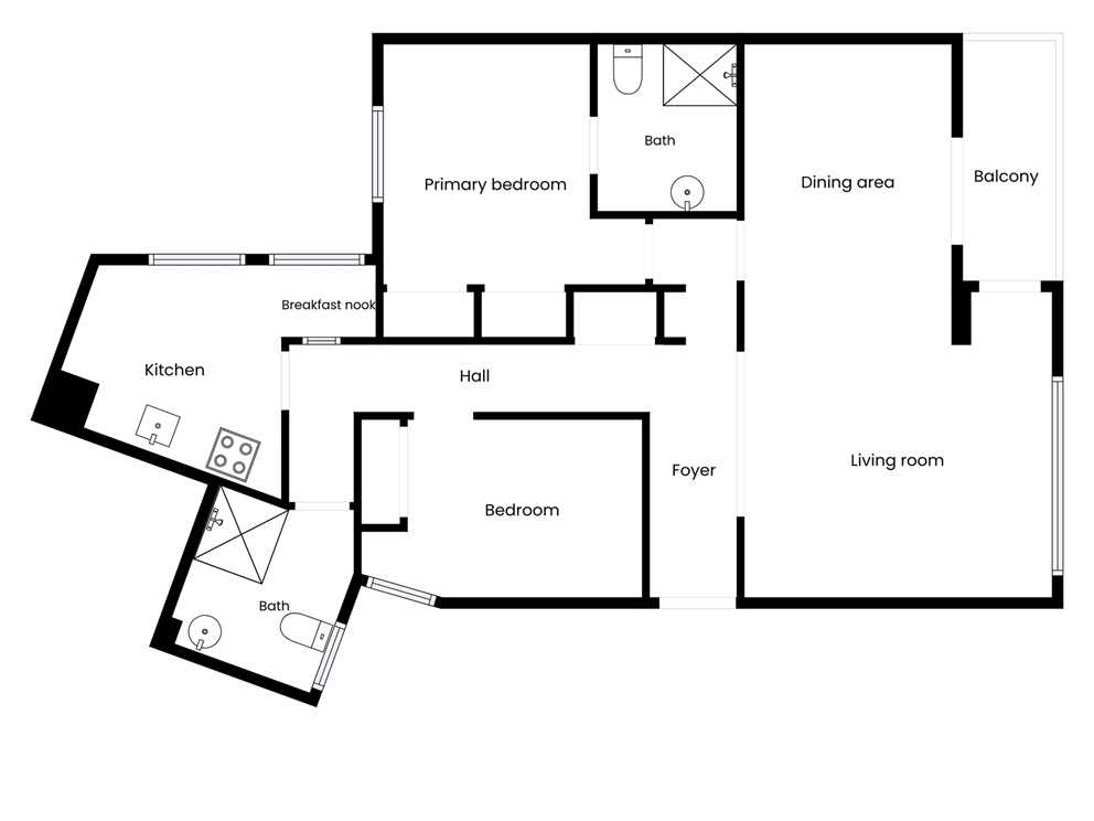 Plano del piso 1