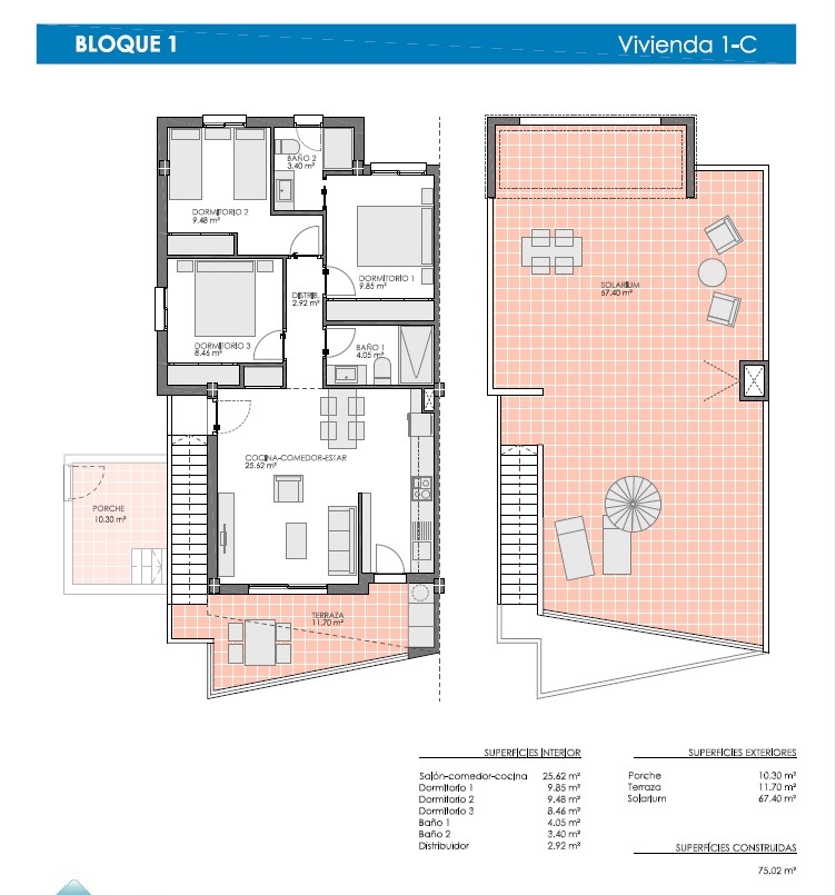 Plano del piso 3