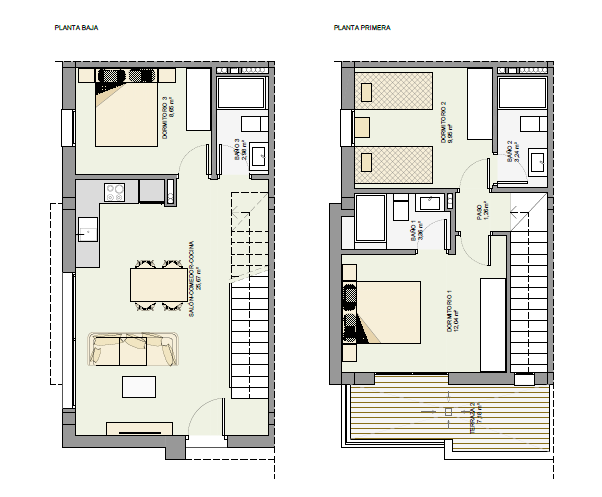 Plano del piso 1