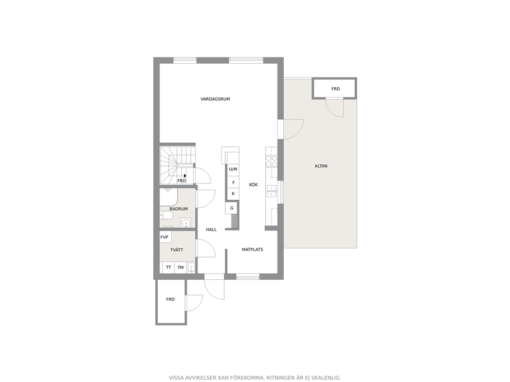Plan 1 Hus D